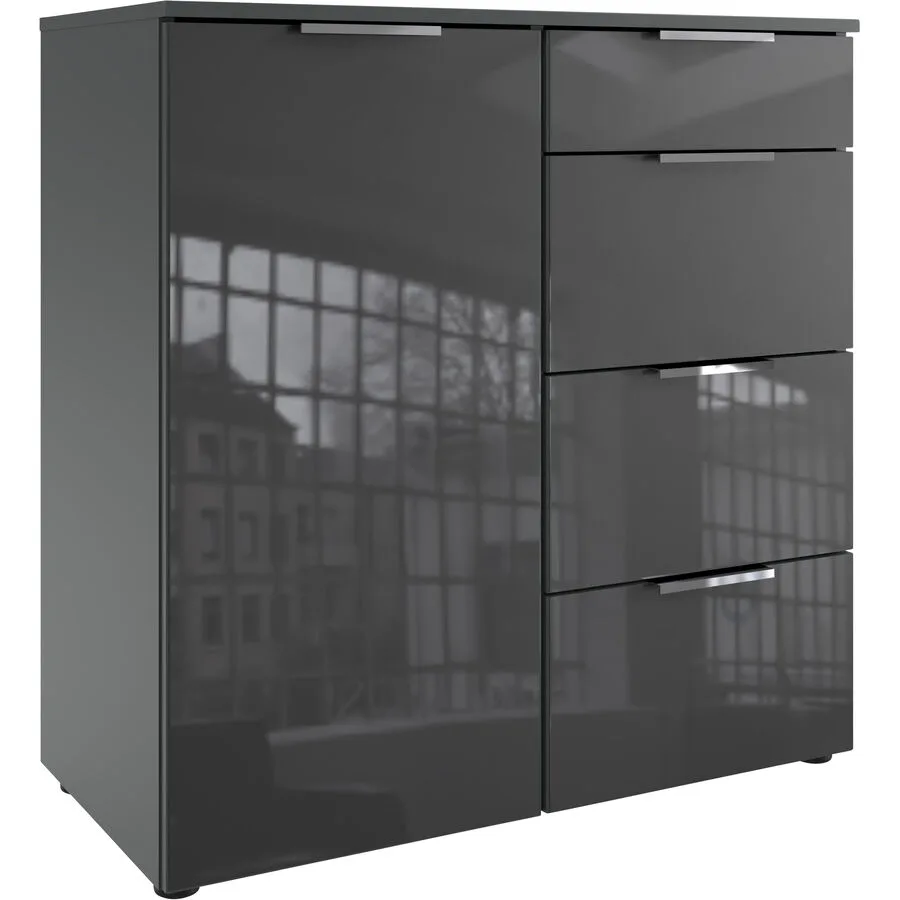 Kommode Sanko graphit Holzwerkstoff B 81 H 84 cm