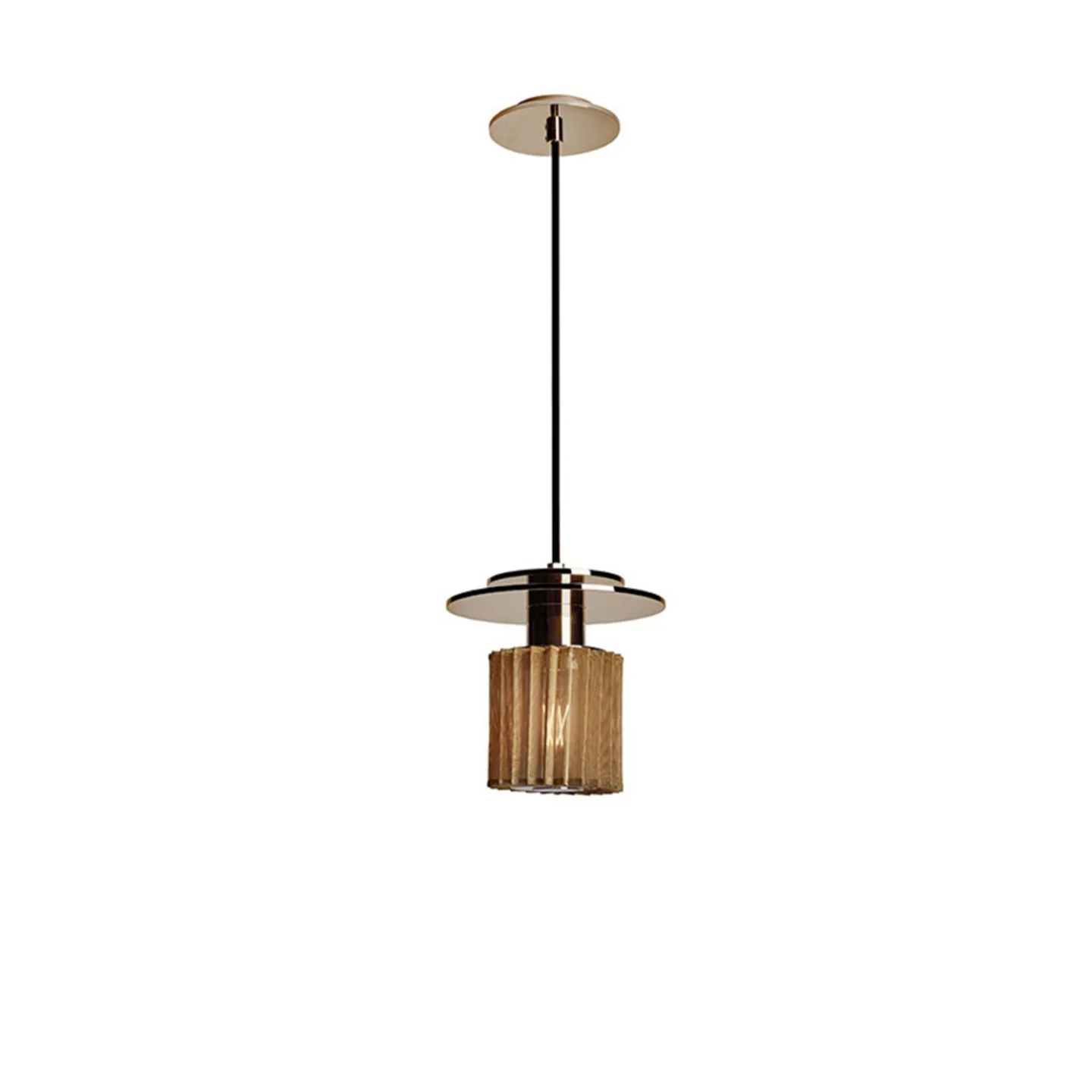 In The Sun 190 Pendelleuchte Gold/Gold - DCW - Wohnzimmer - Aluminium