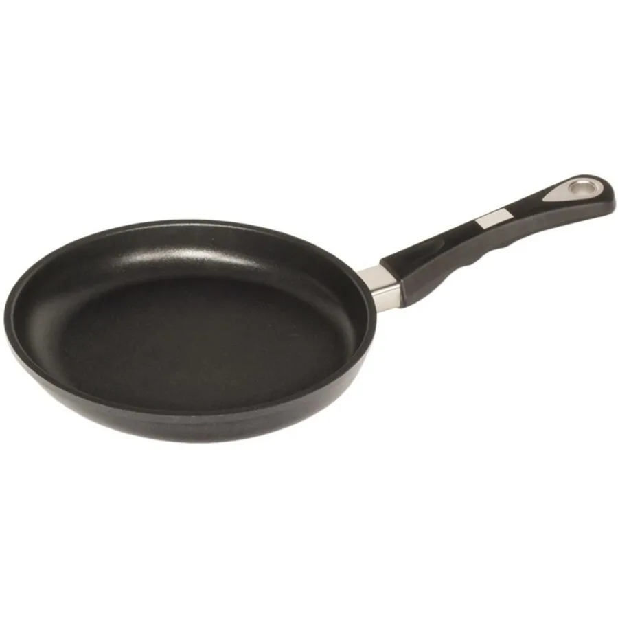 Diverse Bratpfanne AMT Gastroguss schwarz Aluguss D 20 cm Induktionsherd