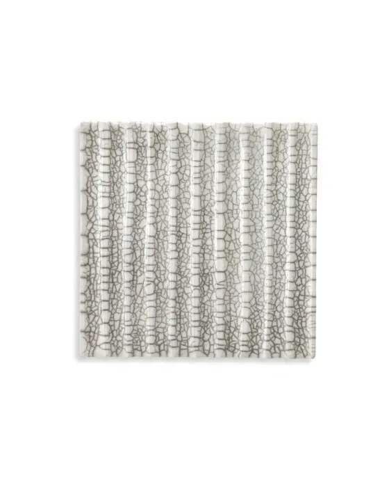Division Straight Wall Decoration White