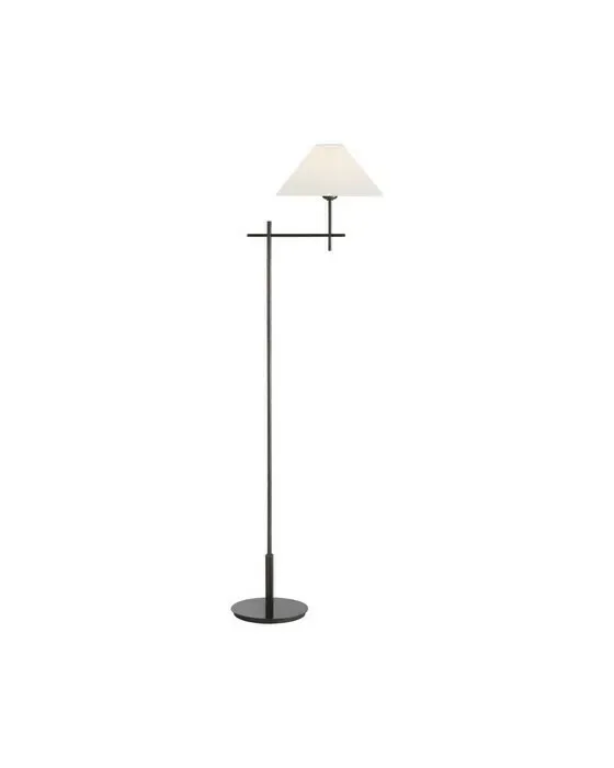 Hackney gulvlampe bronze