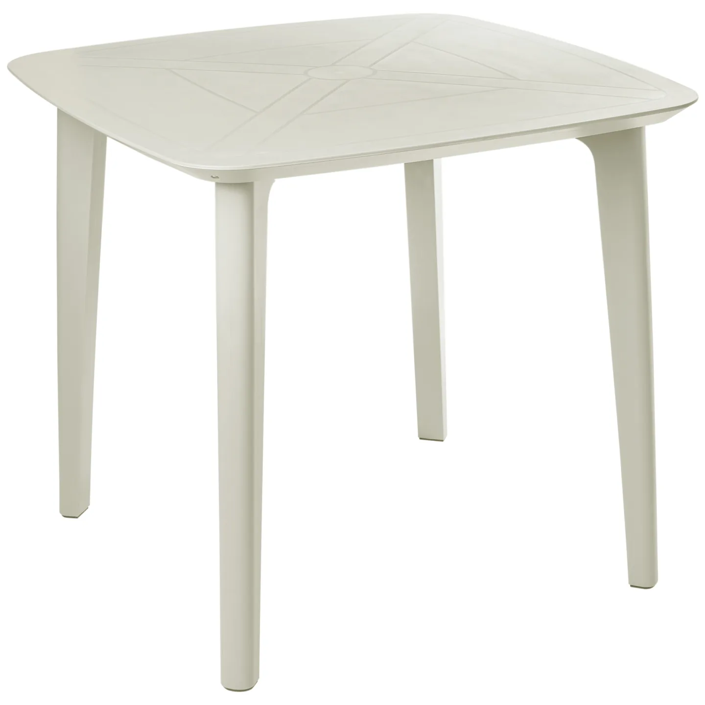 Matbord utomhus Sorico 86x86 cm - Beige