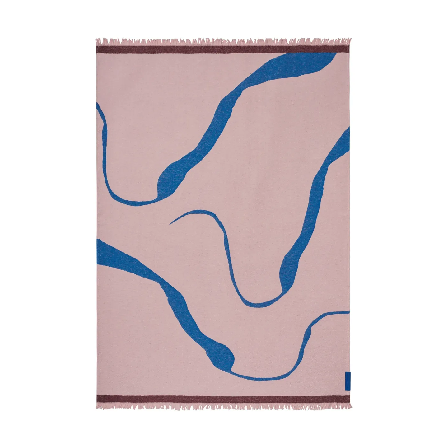 Mette Ditmer Studio pläd Seashell pink, 130x175 cm