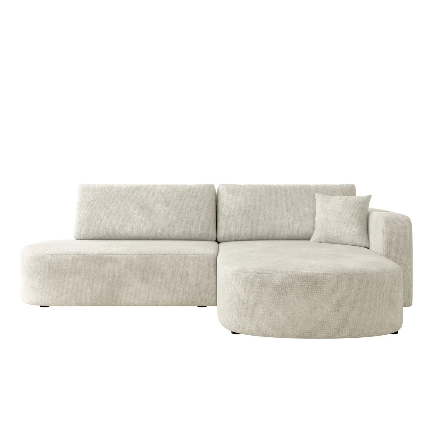 Pryda 4-sits Bäddsoffa divan höger med förvaring -