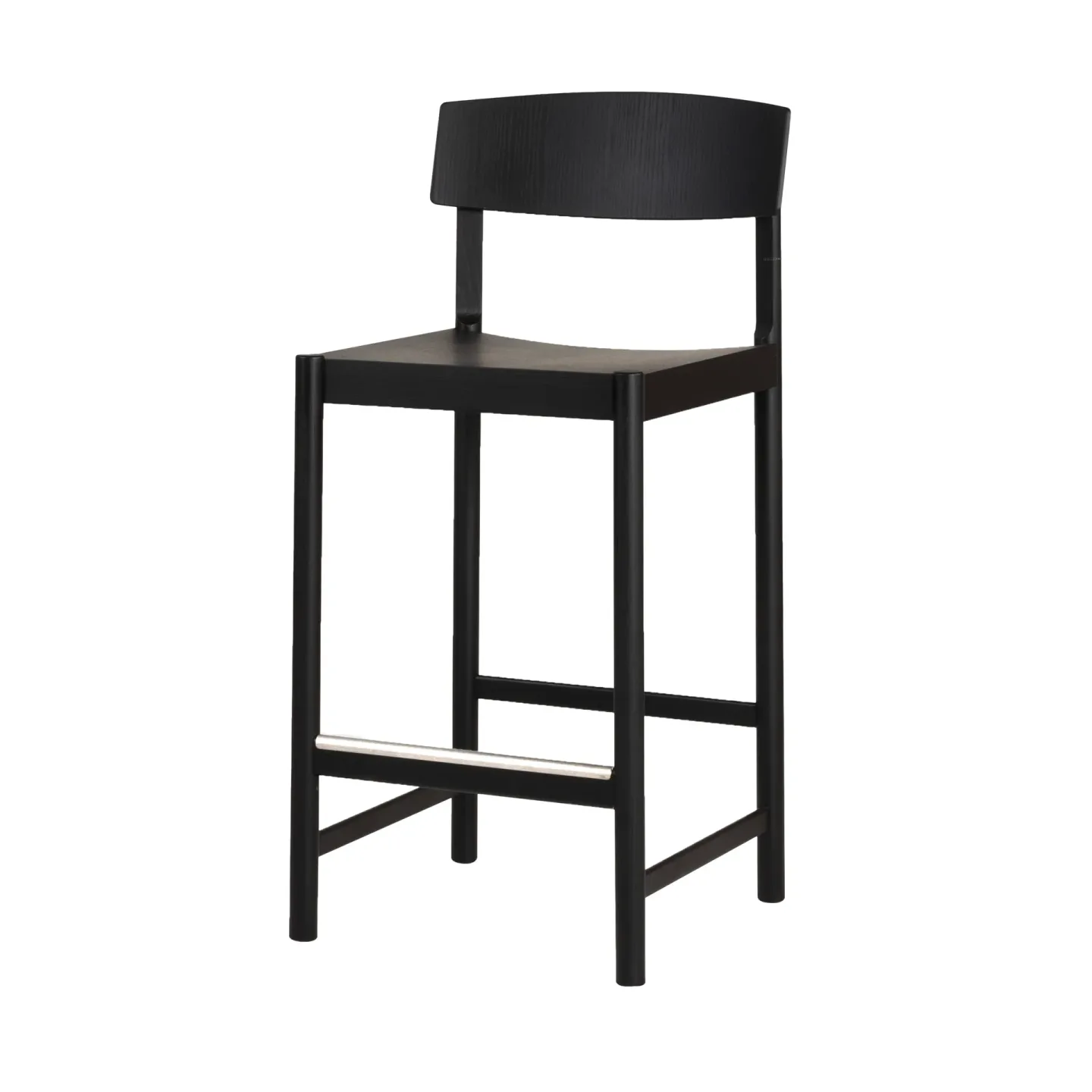 Mavis Rod barstol 65 cm Svartlaserad ask