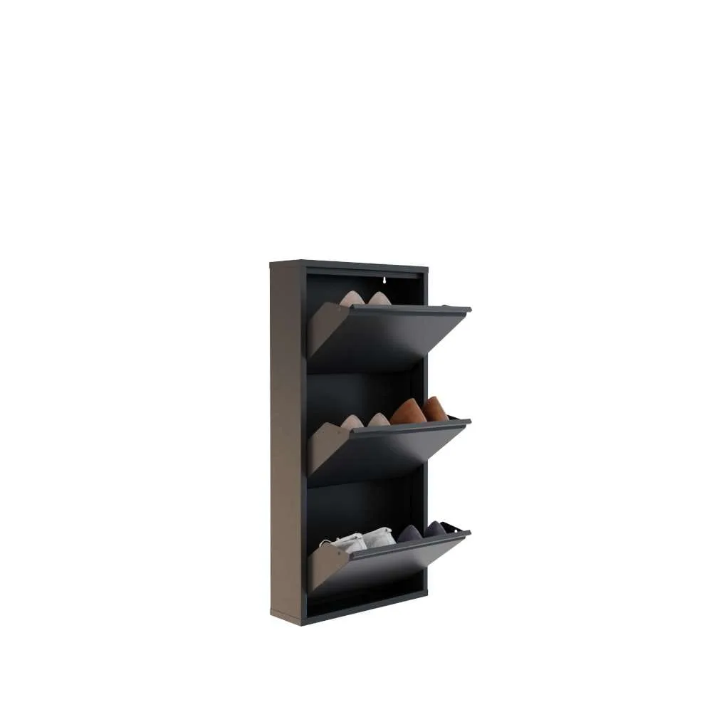 Rylanis Skoskåp 50x103 cm - Antracit