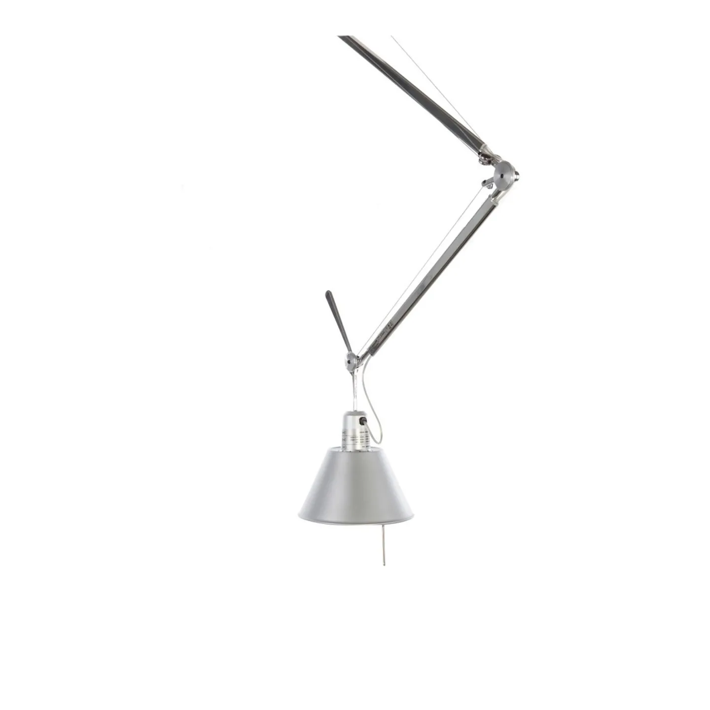Artemide - Tolomeo Decentrata Aluminium - Pendellampor - Giancarlo Fassina,Michele De Lucchi - Silver