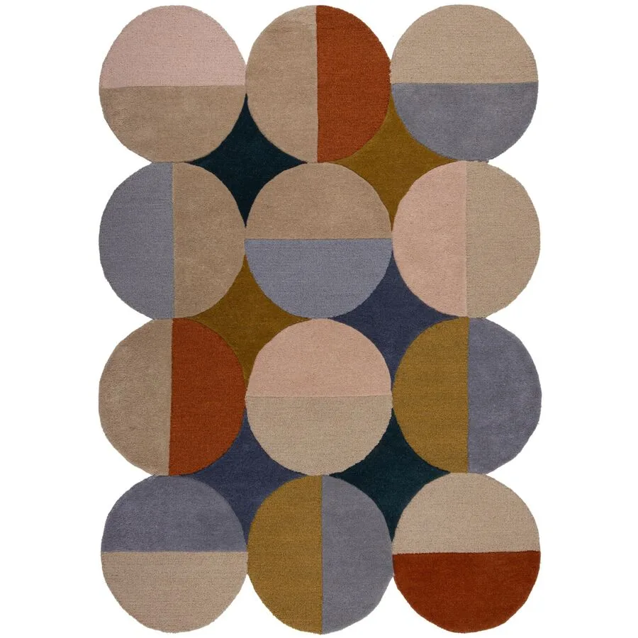 Teppich Zuvix natur Symmetrie Wolle 200 x 290 cm