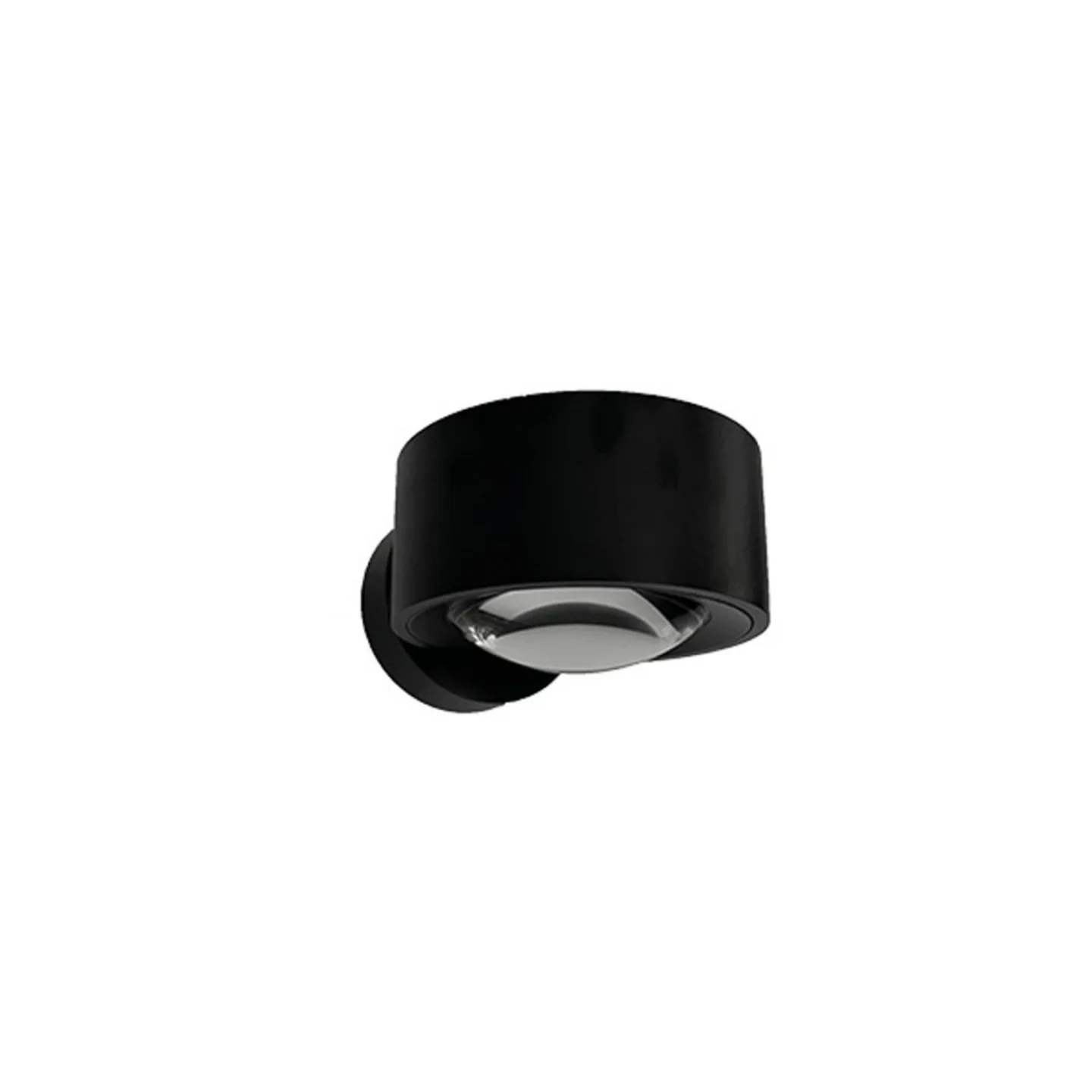 Easy Lens W120 Vegglampe 1800-2700K DTW Black - Antidark - Stue - Aluminium