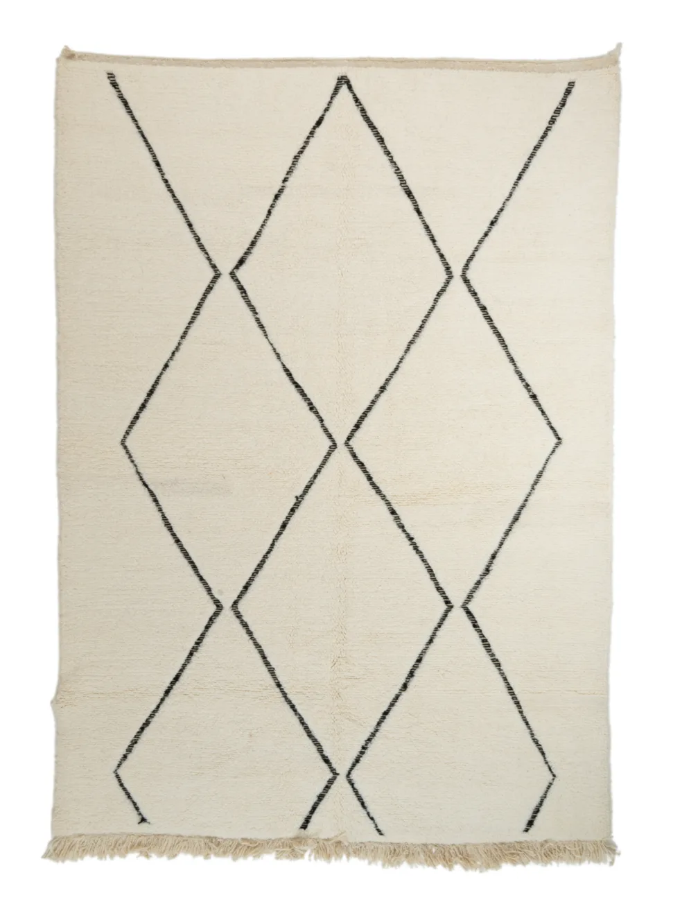 Kelim-teppe Marokkansk Beni Ourain 200 x 290 cm (Størrelse: 200 x 290 cm)