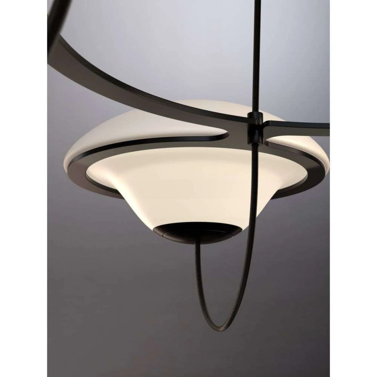 In the Air 6 Pendelleuchte Schwarz - DCW - Wohnzimmer - Metall