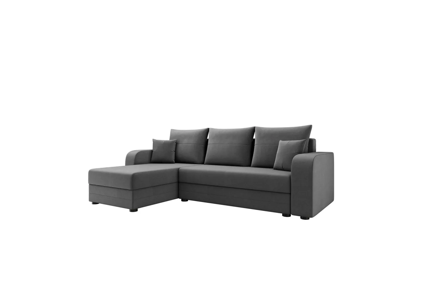 Hewlet Soffa med Divan 3-sits - Grå