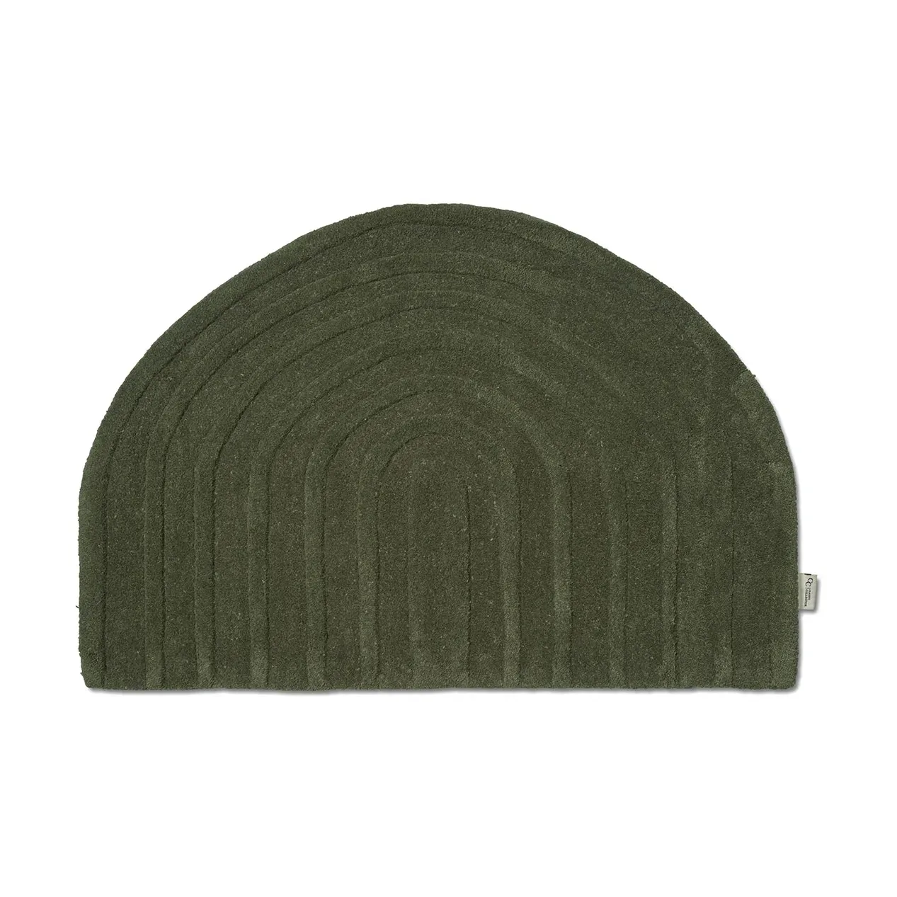 Arch dörrmatta skogsgrön