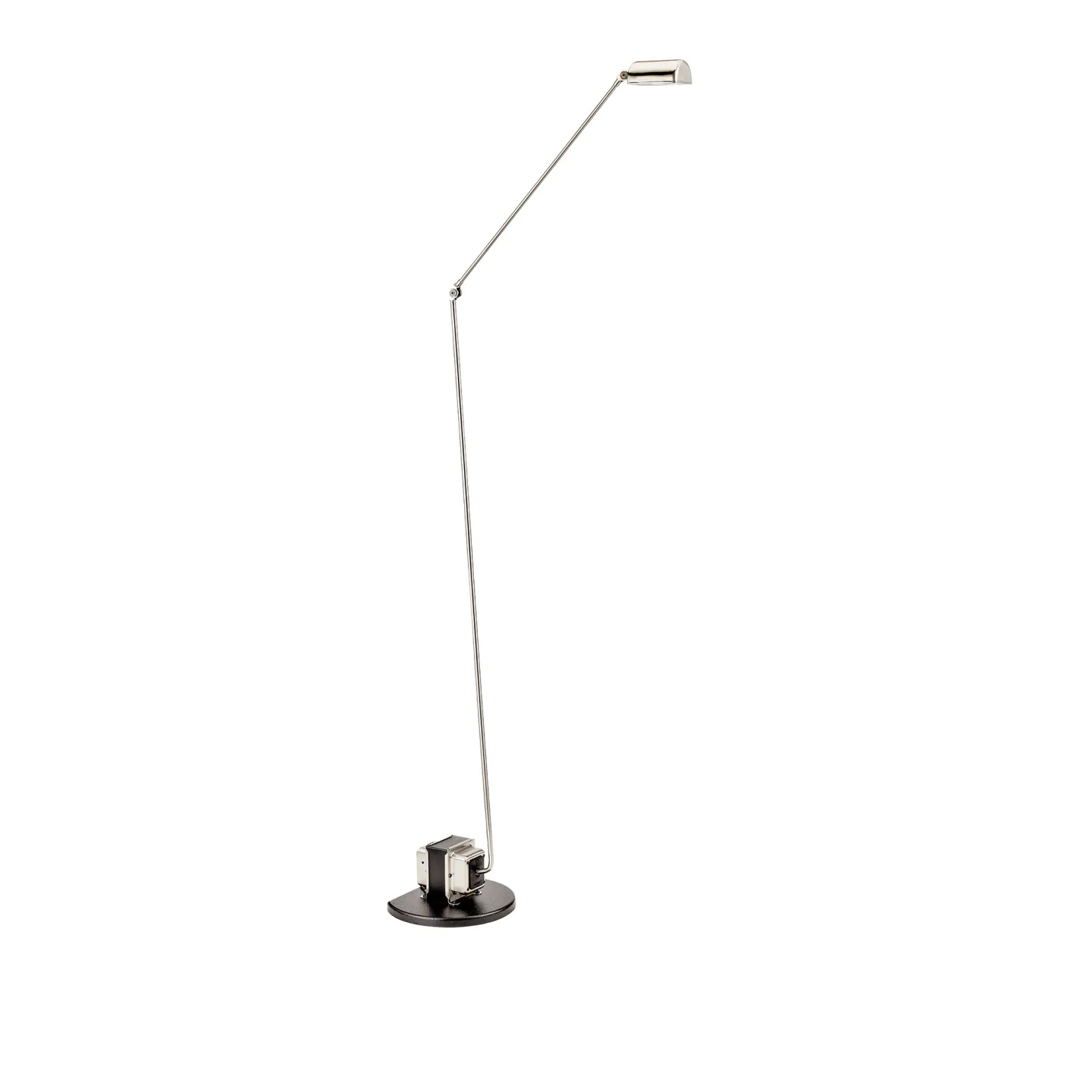 Lumina - Daphine Terra Classic golvlampa nickel - Läslampor - Tommaso Cimini - Grå - Metall