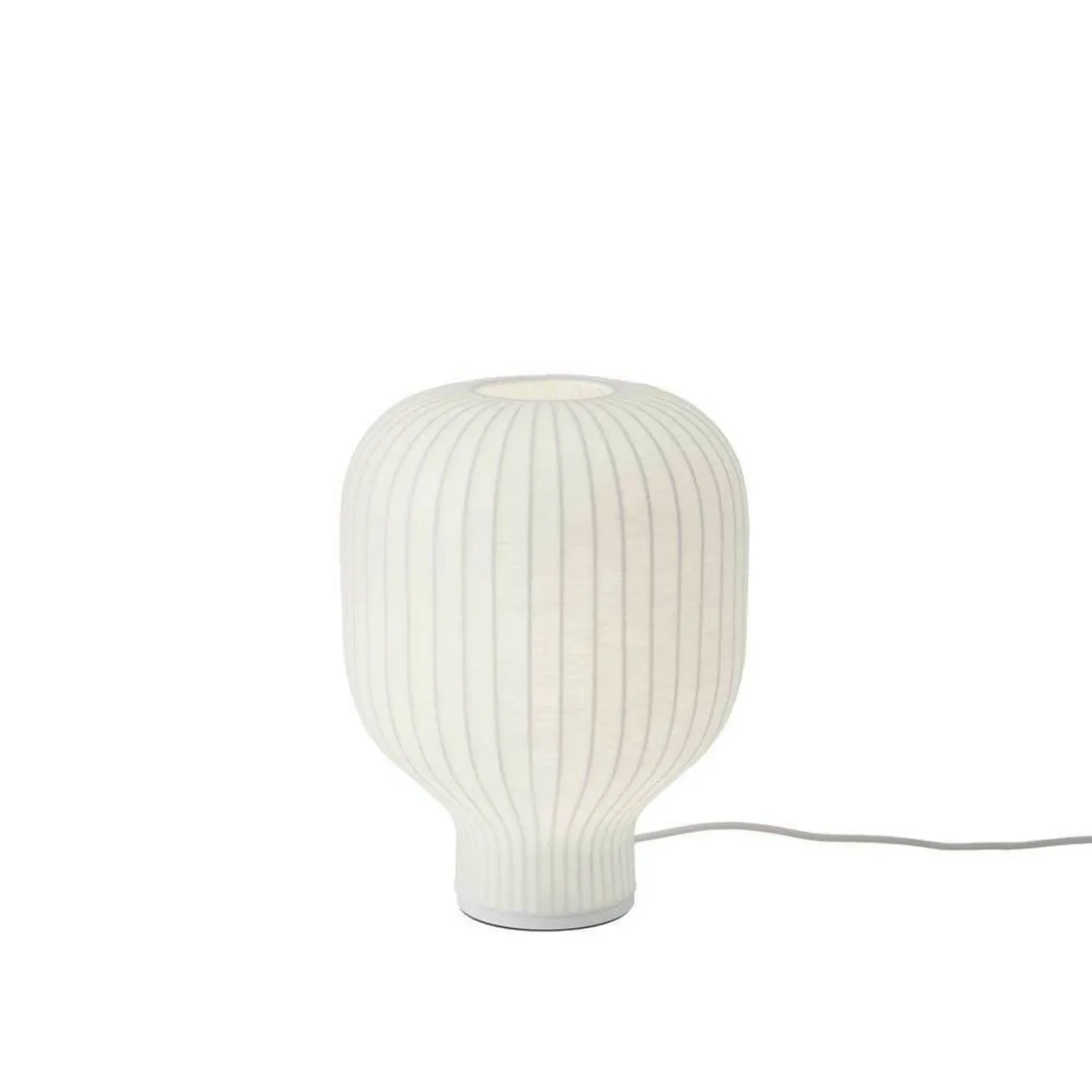 Strand Tischleuchte H59 White - Muuto - Wohnzimmer - Kunststoff