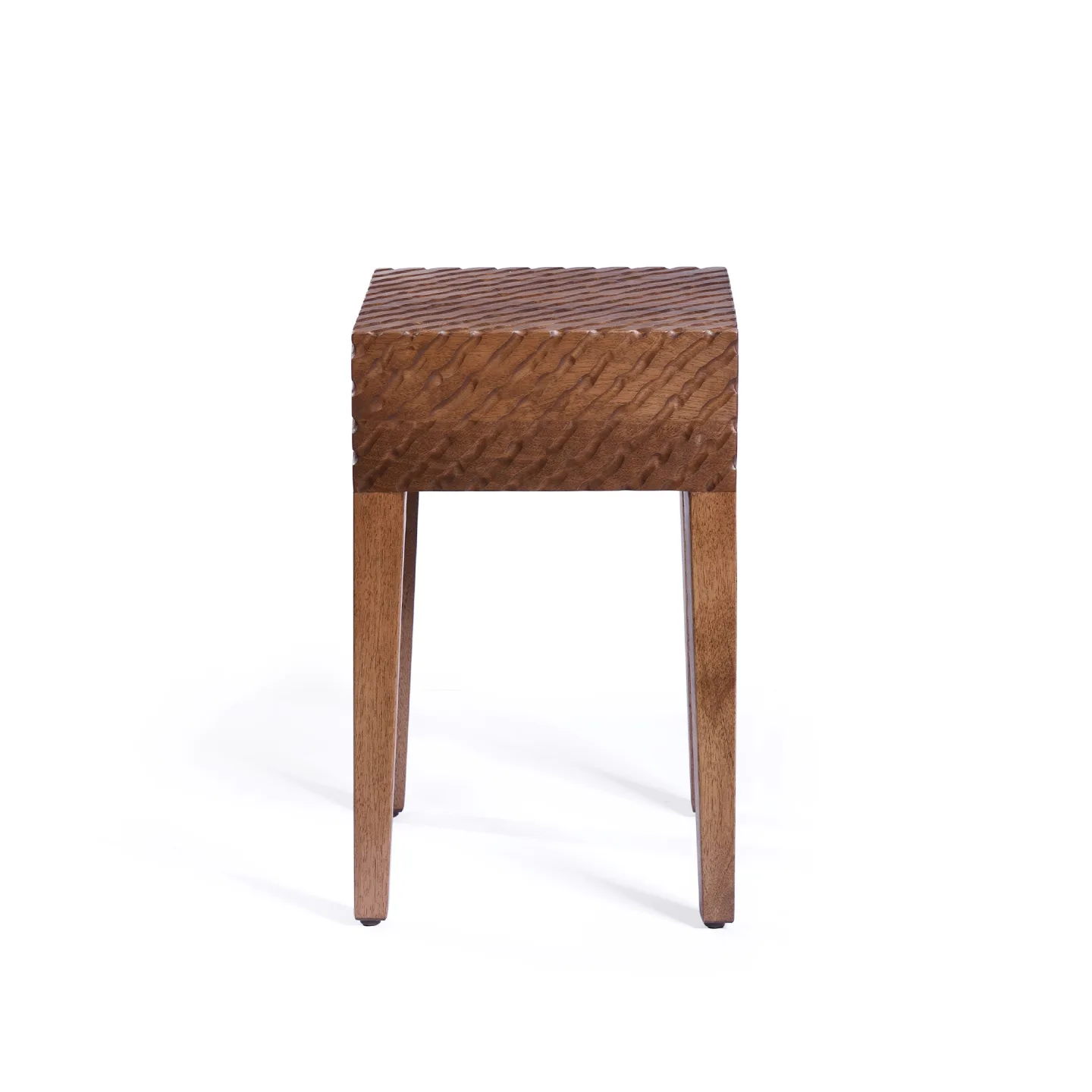 Zanat - Quiet Stool, Wormholes, Wengebetsad lönn - Pallar - Jasna Mujkic - Träfärgad - Trä