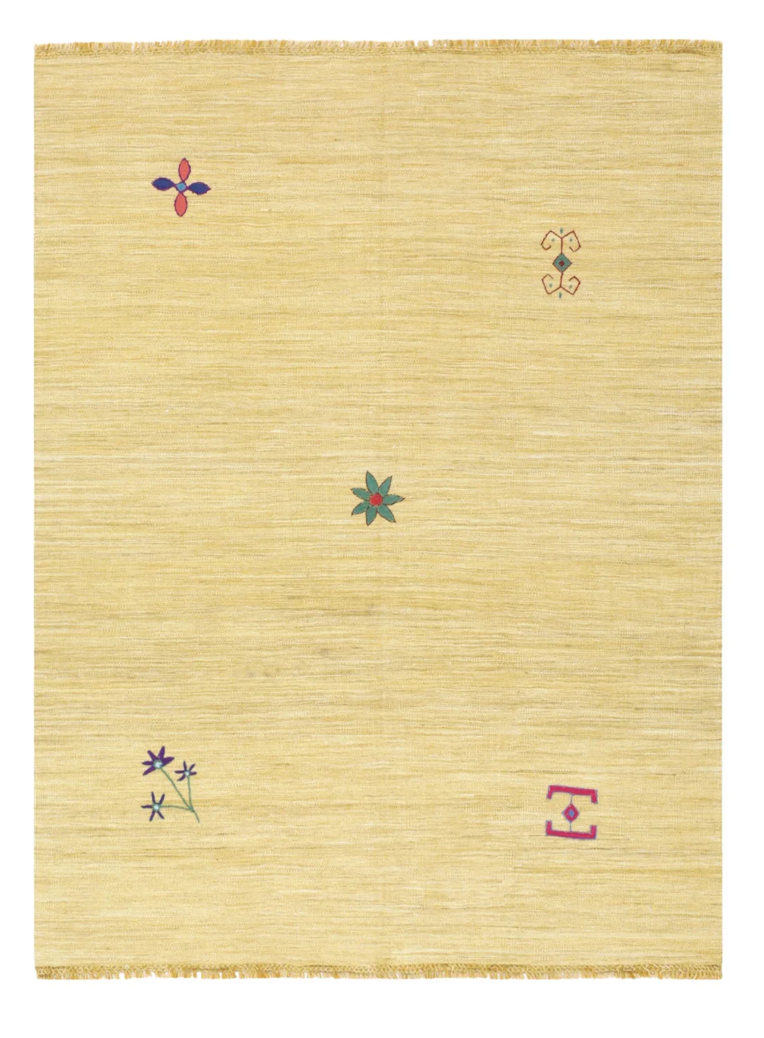 Orientalsk Teppe - Modern Kelim Hand Woven - 153 x 200 cm (Størrelse: 153 x 200 cm)