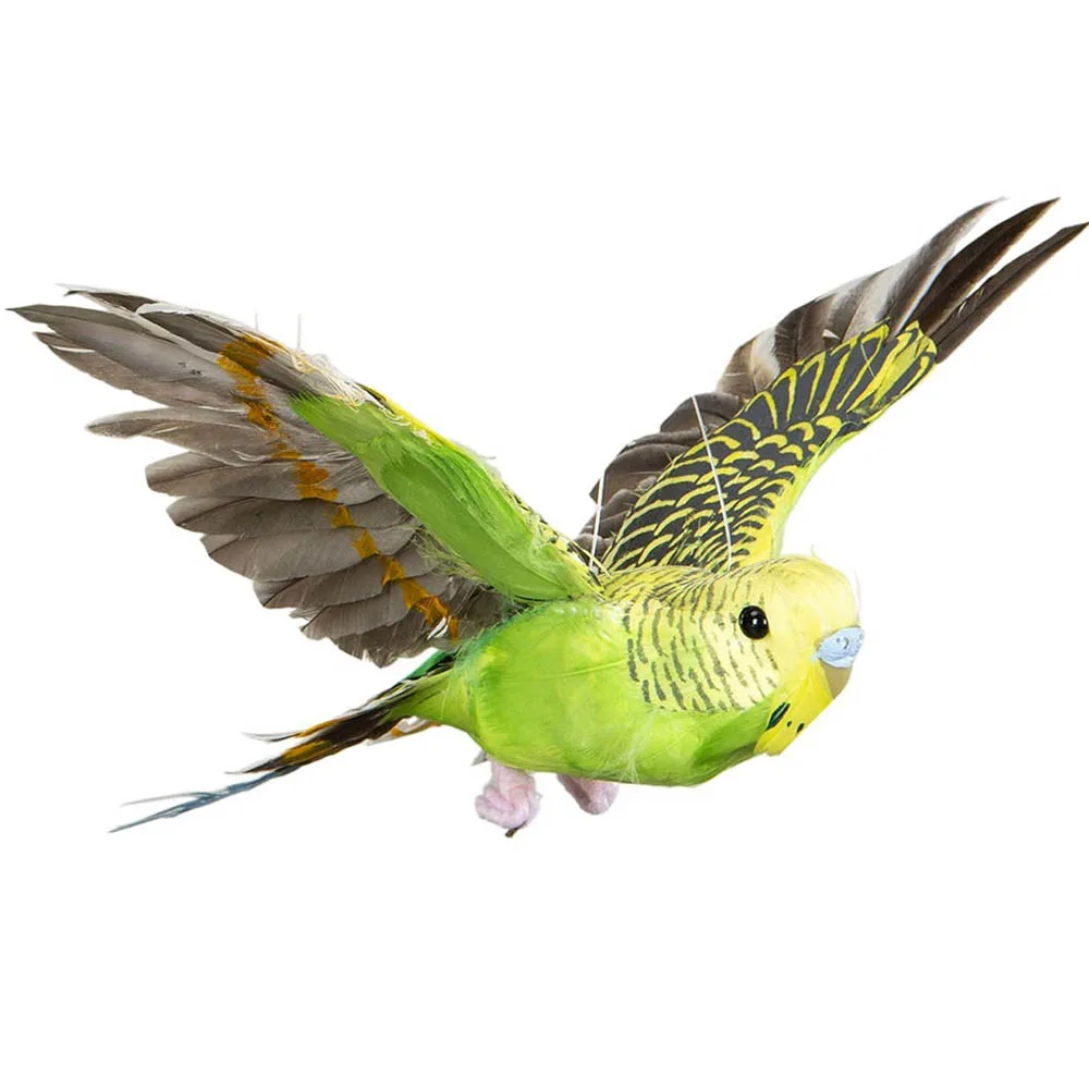 Undulat flygande Grön