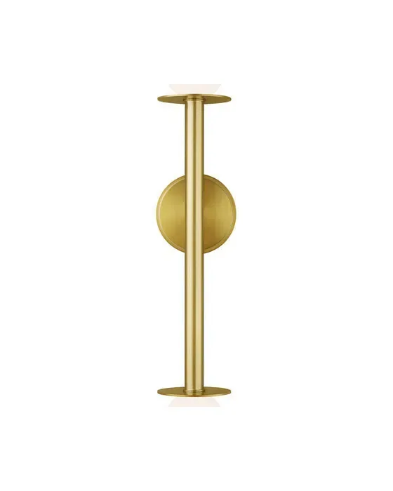 Nodes Double Sconce Brass