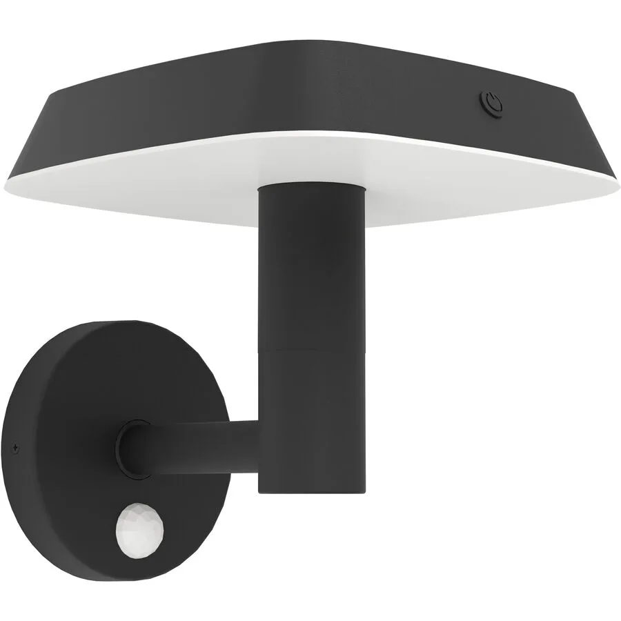 Eglo Solaraussenlampe Dreoli Schwarz Kunststoff 21 cm - Lichtfarbe: Warmweiss