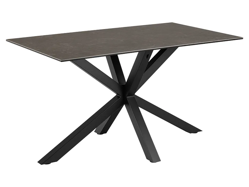 Tisch HEAVEN 135x80x75.5cm anthrazit