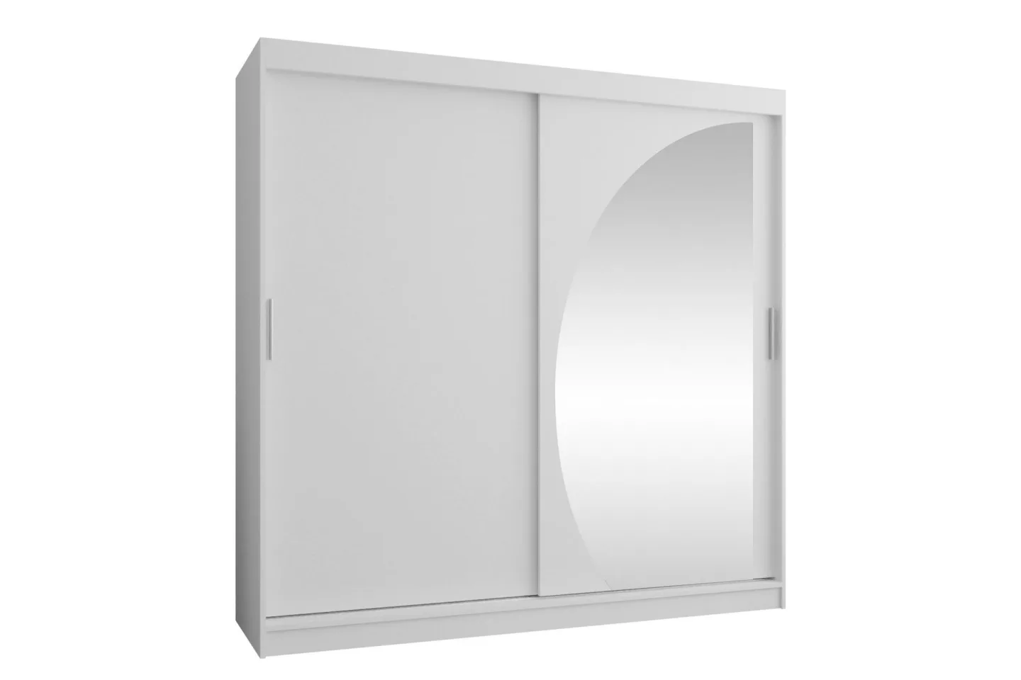 Amira Garderob m. Spegel 200x200 cm -
