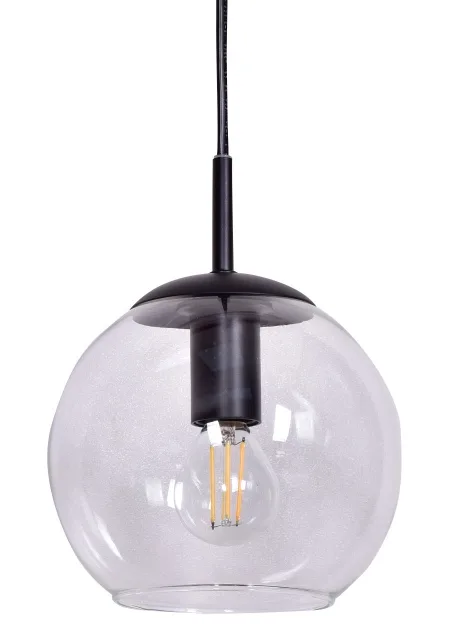 Nordic Lighting - Globi Ø15 - Fönsterlampa - Svart/transparent