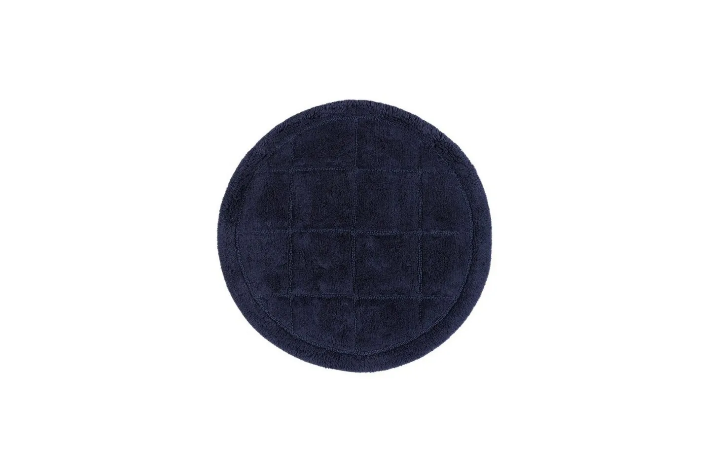Badrumsmatta Square - 80x80 cm, Navy Blue