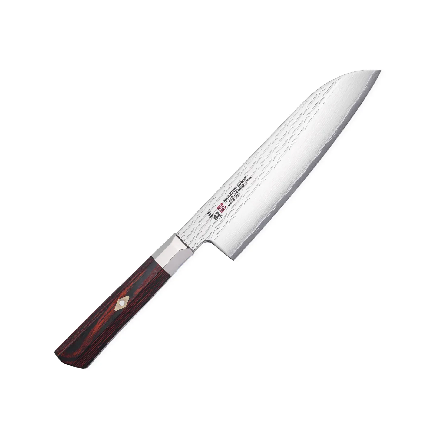 Mcusta Zanmai Supreme Ripple Santokukniv 18 cm
