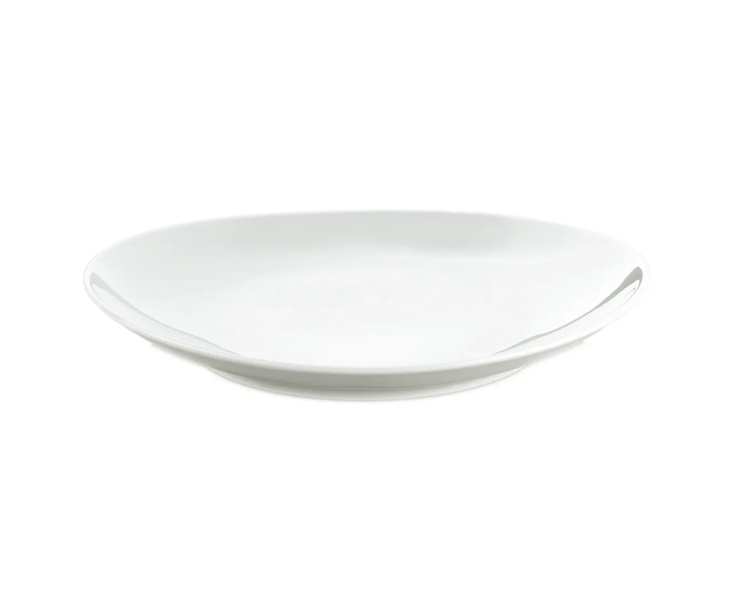 Pillivuyt Steakteller oval klein 23 cm Weiß