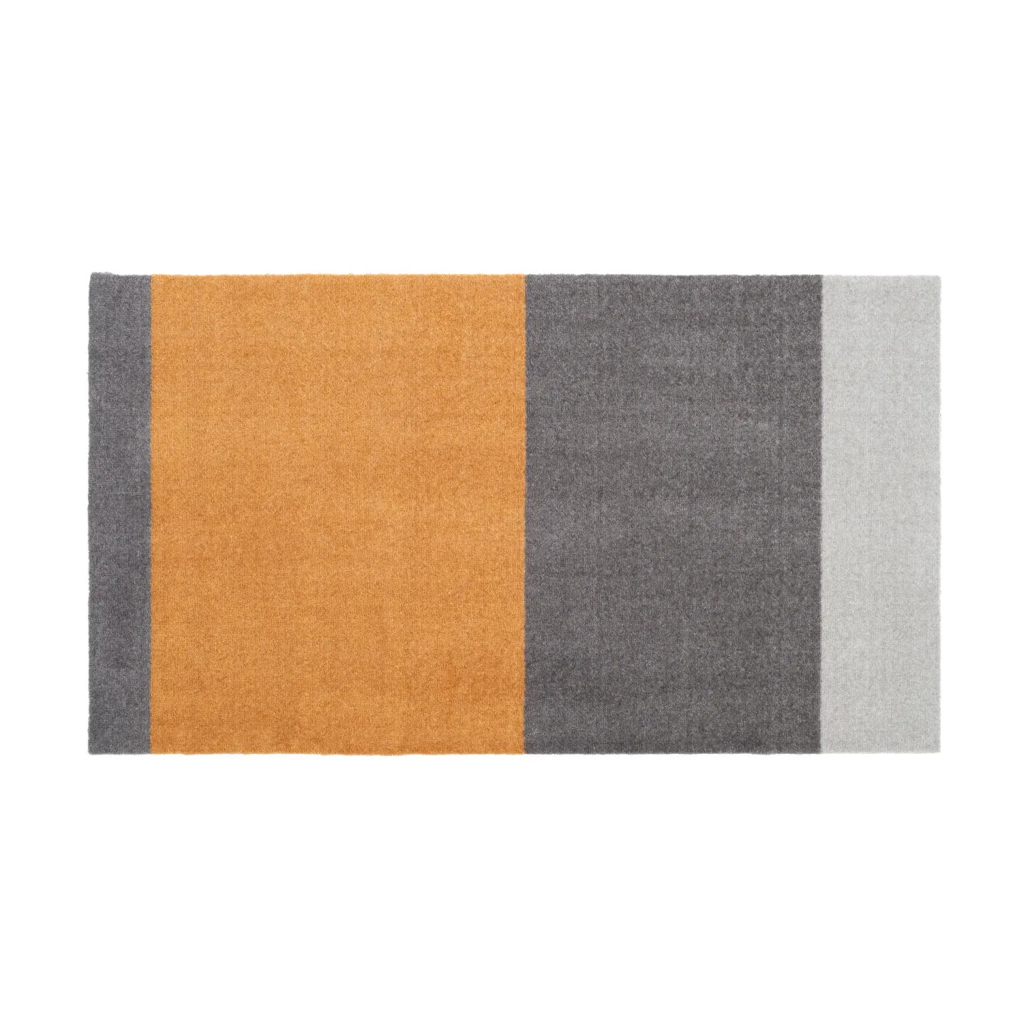 tica copenhagen Stripes gångmatta horisontell Grey-grey-dijon, 67x120 cm