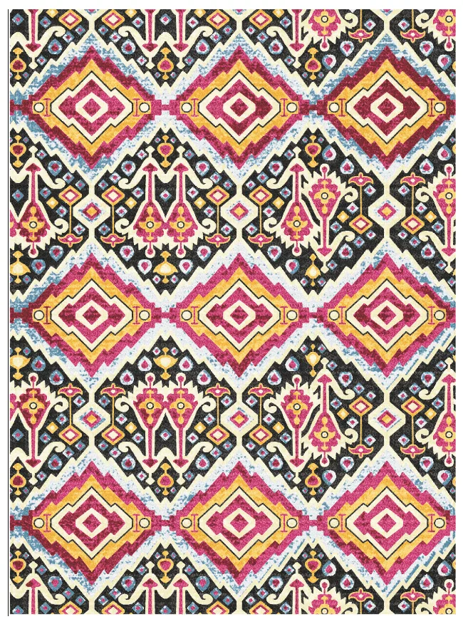 Wilton-teppe - Cizre (multi) (Størrelse: 200 x 280 cm)