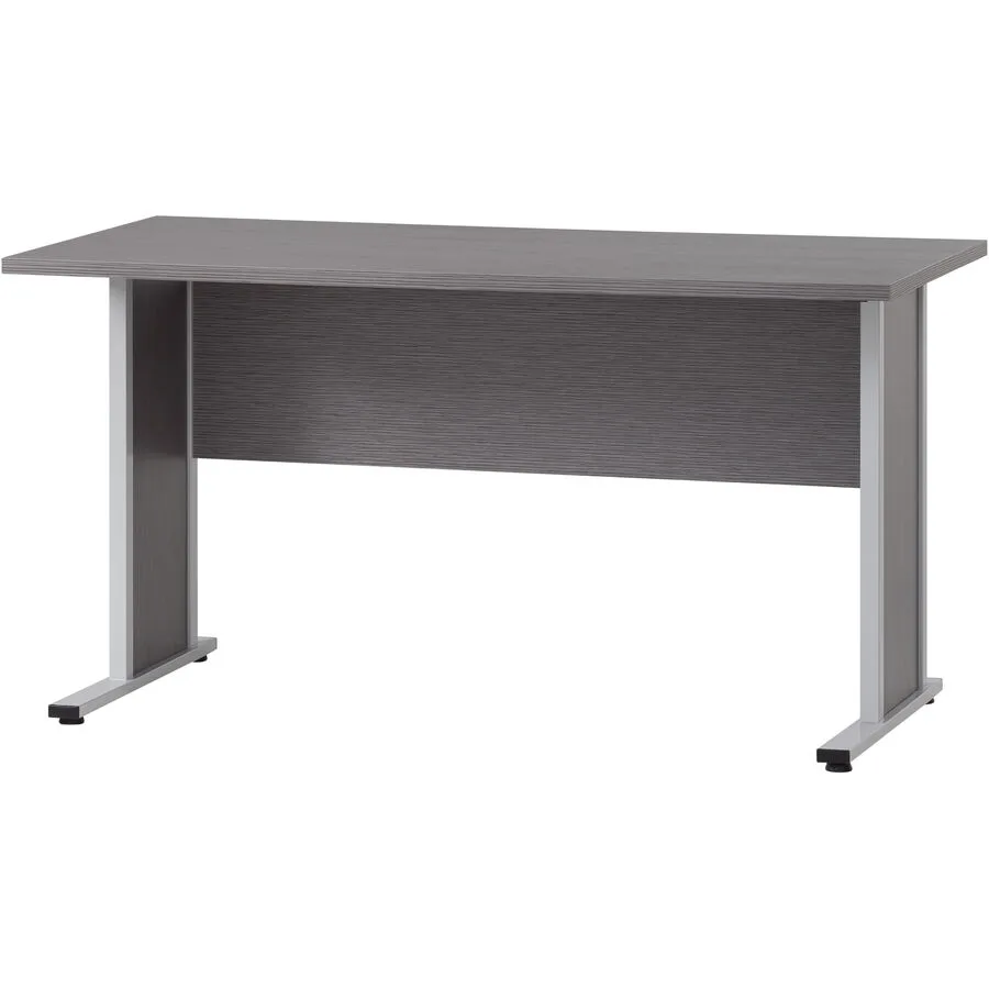 Schreibtisch Gerald Grau Holzwerkstoff 140 cm