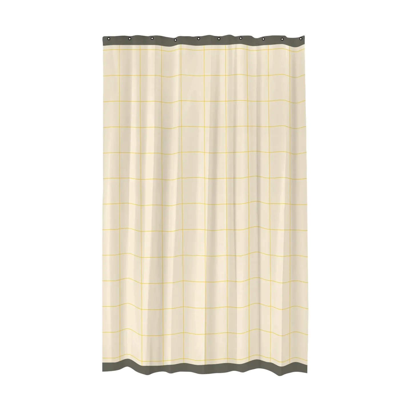 Mette Ditmer Mesh duschdraperi 150x200 cm Yellow