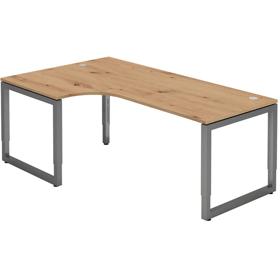 Schreibtisch Office Asteiche Holzwerkstoff B 200 T 120 cm
