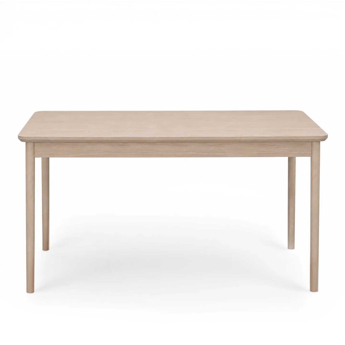 Wigells - Florida matbord 90x140 cm vitpigmenterad ek - Matbord - Beige - Trä