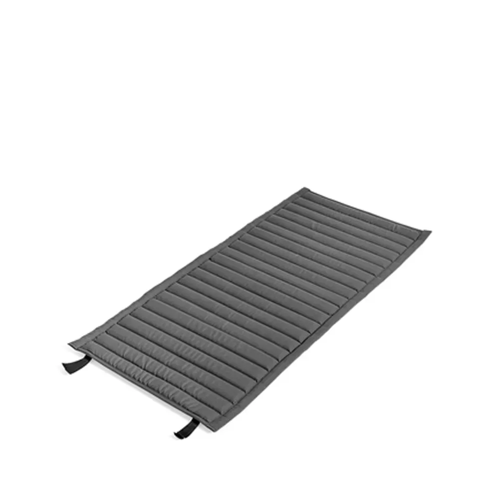 HAY Palissade Dining Quilted Sessel Sitzkissen Anthracite