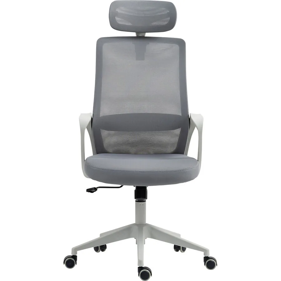 Bürostuhl Charleston hellgrau Nylon H 117 cm