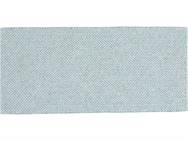 Plastmatter - Horredsmattan Ella Mix (turkis) (Størrelse: 70 x 250 cm)