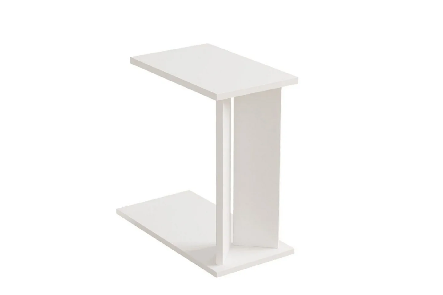 Deyra Sidobord 25 cm - Vit
