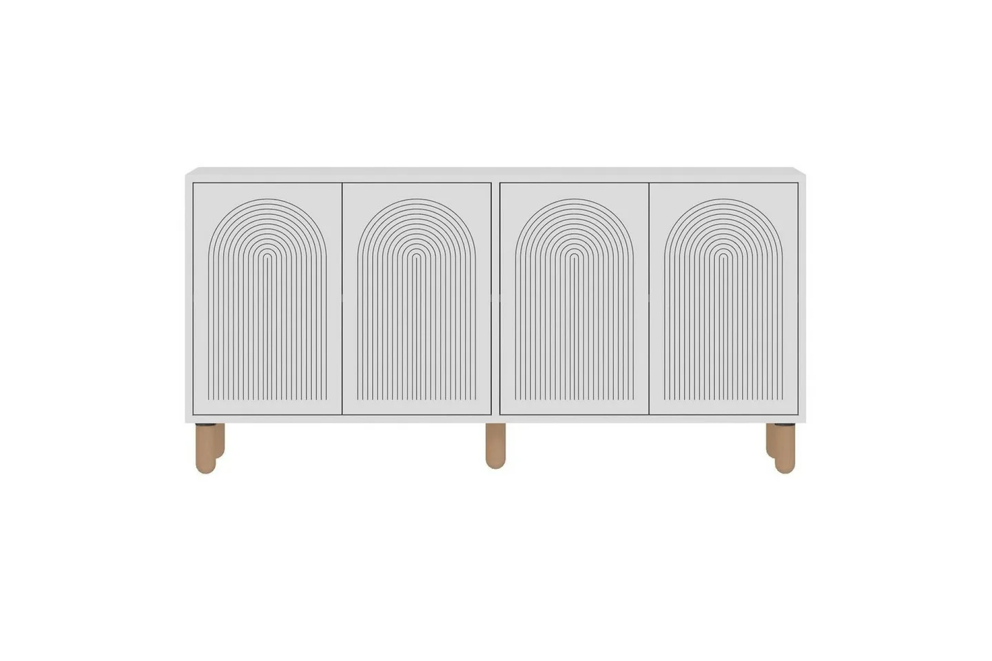 Ovrin Konsollbord 150 cm - Vit