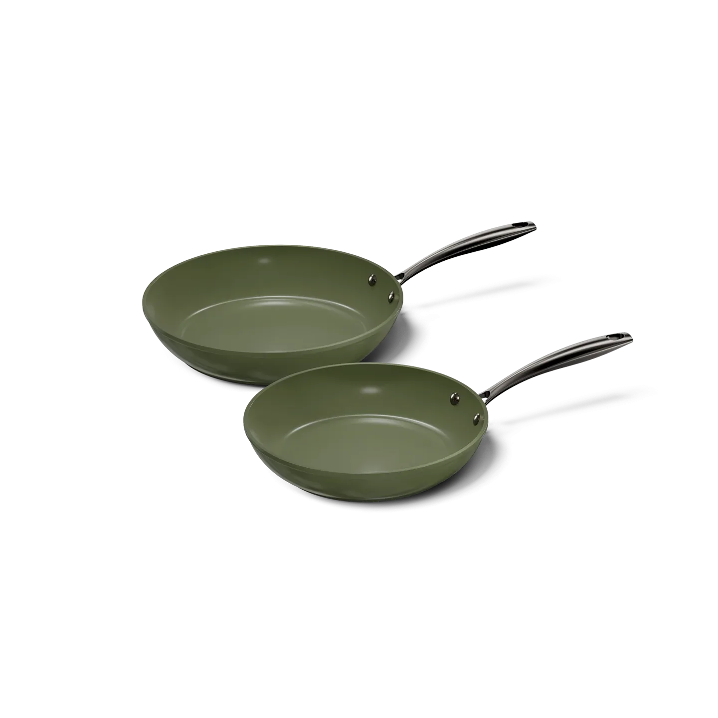 Dark Olive Pfannenset 2-teilig