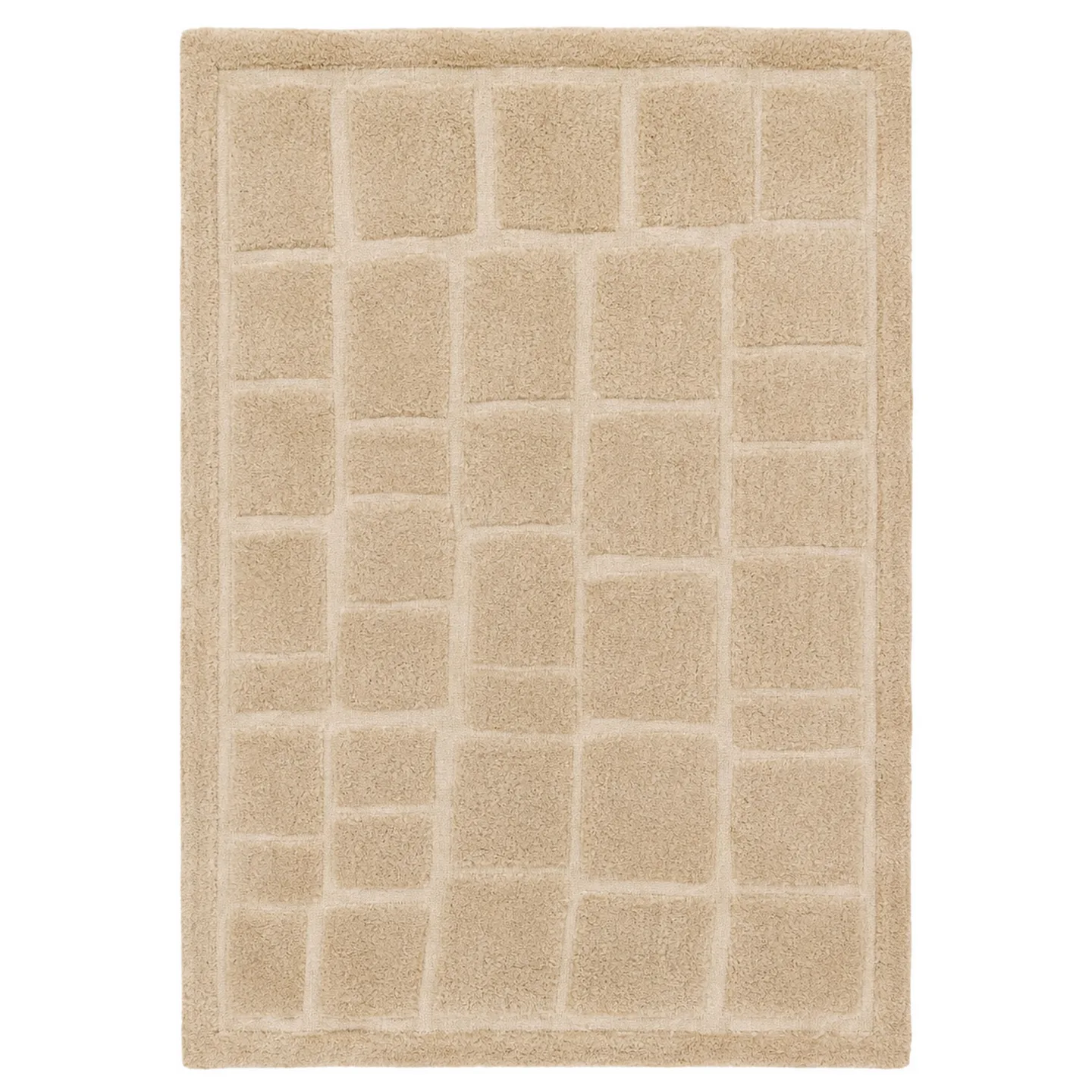 Tinted Objects - Wandel Wool Rug Caramel beige 250x350 - Ullmattor - Beige - Ull