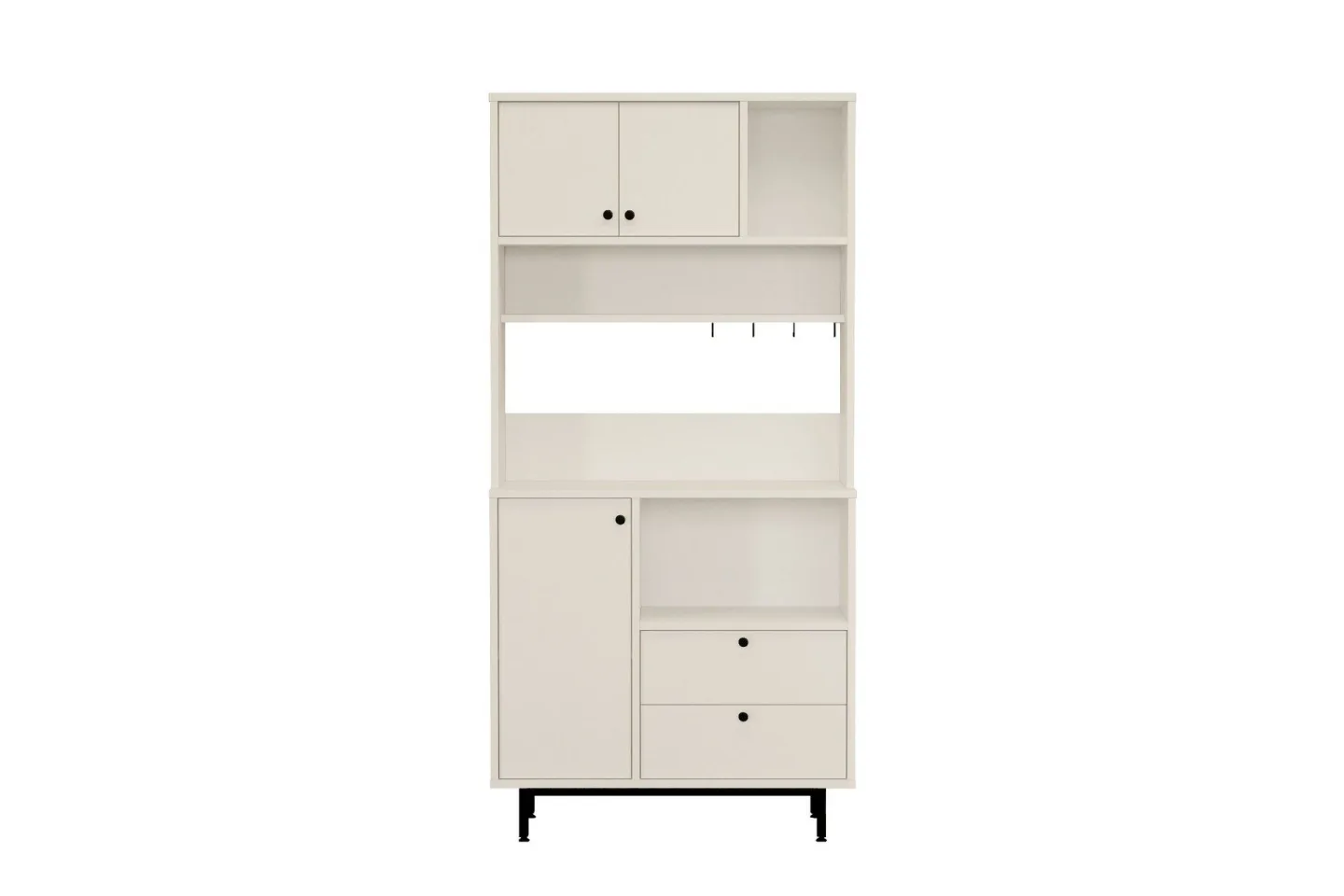 Donae Highboard - Vit