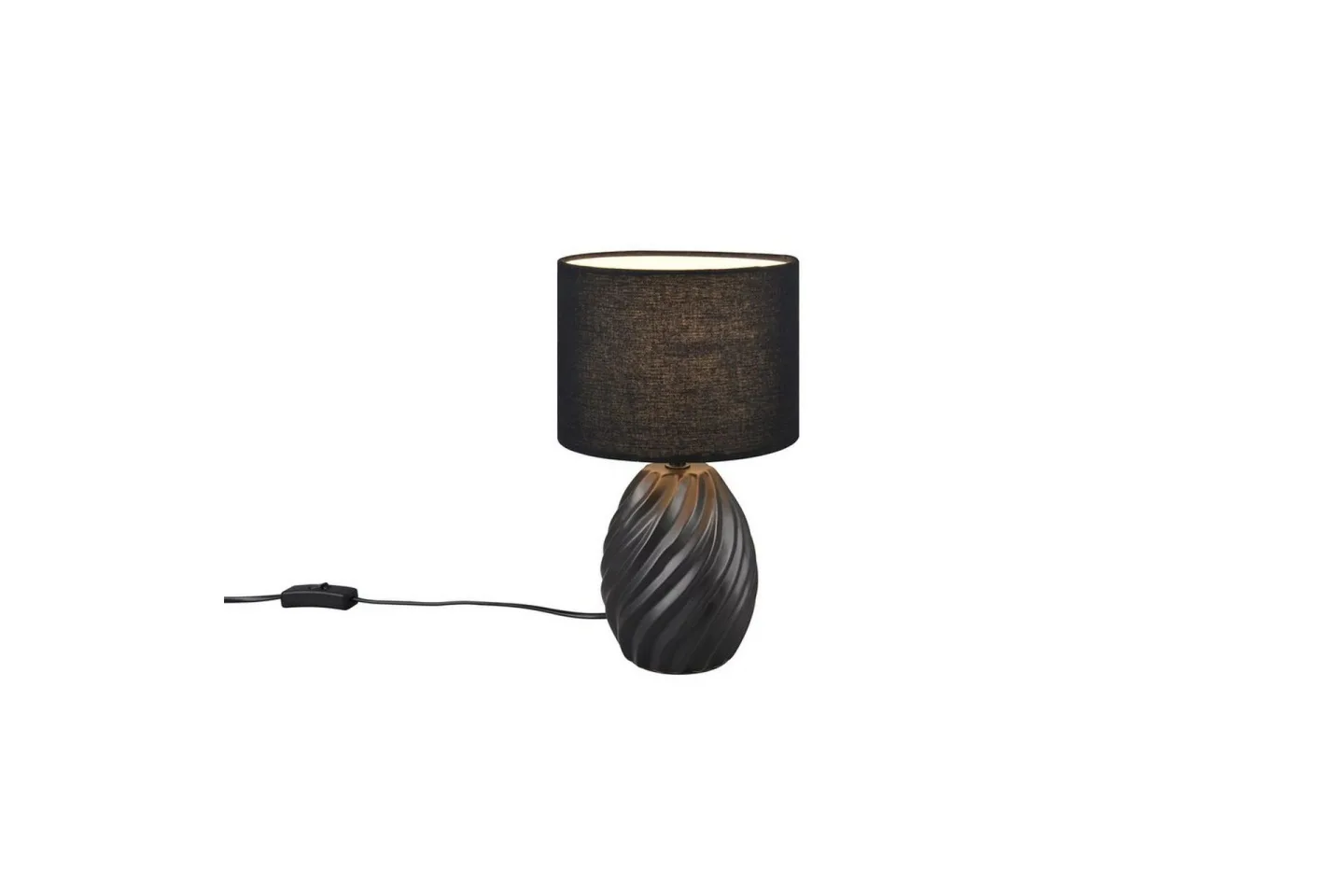 Bordslampa TRIO Melva Svart - Svart