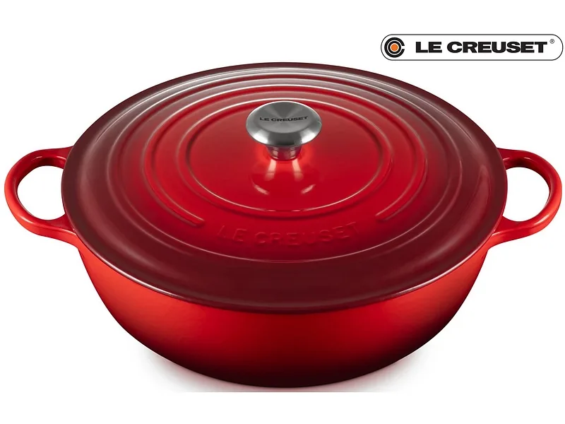 LE CREUSET Kochtopf SIGNATURE gusseisen rot