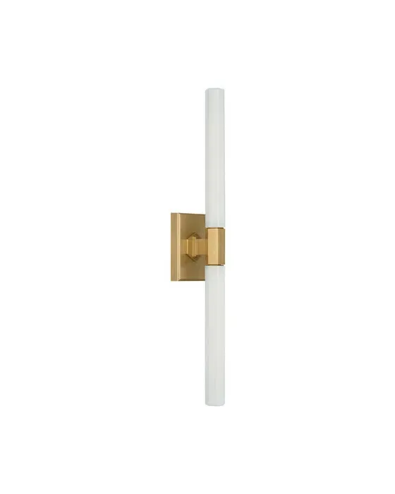 Hawthorne 20" Double Bath Light Antique-Burnished Brass
