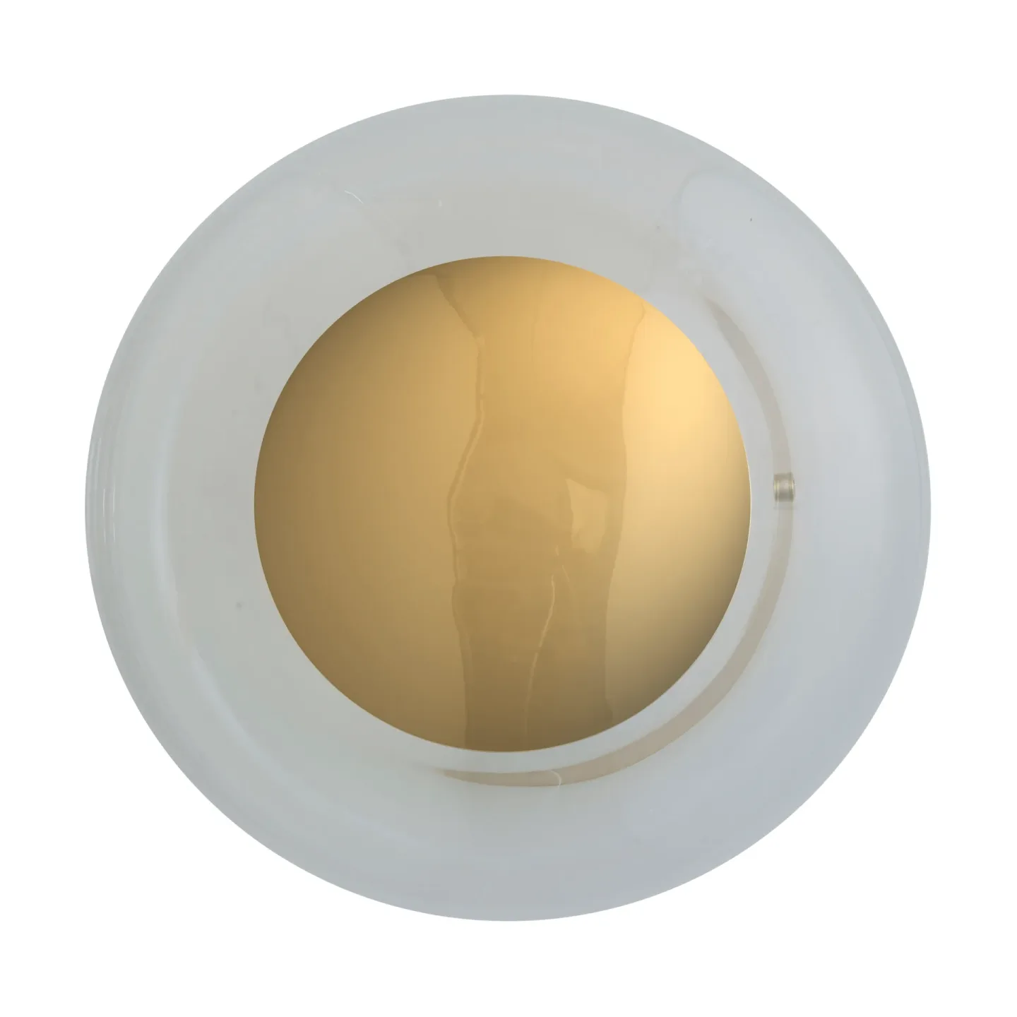 EBB & FLOW Horizon surface vägglampa Clear, Ø25 cm