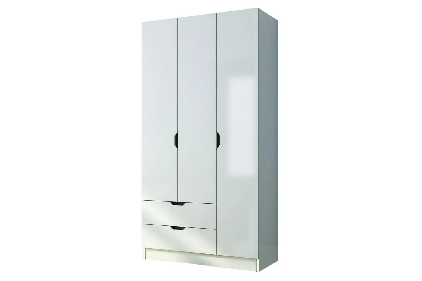Omrin Garderob 90x180 cm - Matt Vit
