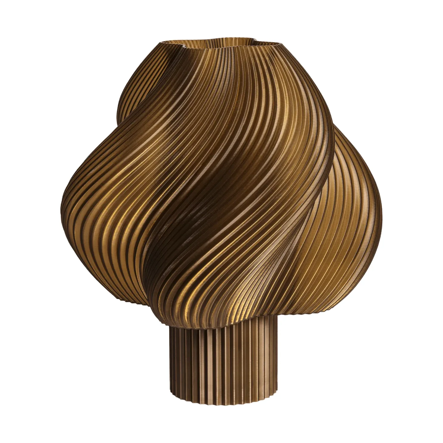 Crème Atelier Soft Serve portabel bordslampa Caramel, 23 cm